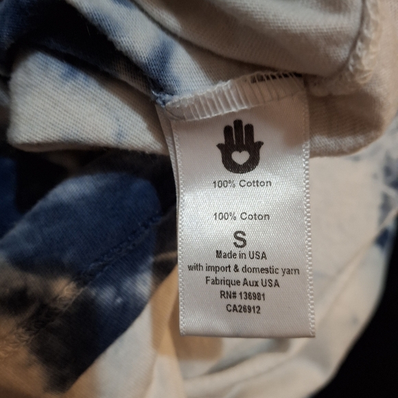 Spiritual Gangster SG Varsity Rocker Tank in Tie Dye. - Picture 9 of 11